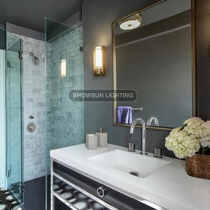 Hiện đại Vòng phòng khách phòng ngủ tuôn ra núi Glass LED Đèn Trần - Product Image 3