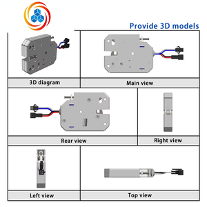 Cerradura Inteligente sin Llave SHMi XG07C para Puertas de Casilleros de Supermercado, Control de Máquinas Expendedoras Automáticas, 60mm de Distancia entre Ejes, para Buzones Pequeños, Hecho en China - Product Image 4