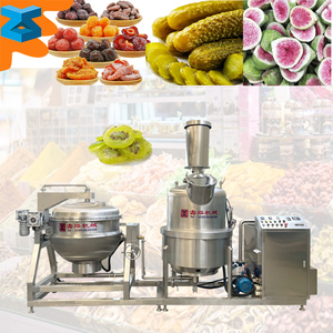 Machine à trempage sous vide pour fruits et noix confits - <span class=keywords><strong>Cuve</strong></span> électrique à double enveloppe en acier inoxydable pour la cuisson du sirop - Product Image 1