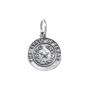 Breloques en argent S925 <span class=keywords><strong>James</strong></span> Avery : sceau du Texas, ours en peluche, cornichon, popcorn, maison, « Shine Your Light », badge religieux - Product Image 3