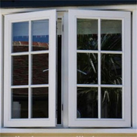 Fenêtre à battant en aluminium de conception simple NFRC TOMA, fenêtres pour maisons et appartements, grandes fenêtres en aluminium et verre