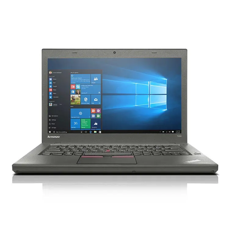 Lenovo-ThinkPad T450 95% yeni iş dizüstü intel Core i5-5th 8GB Ram 256GB SSD 512GB 1TB 14.1 inç Windows-10 Pro