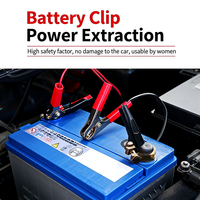 Inflador de Neumáticos de Doble Cilindro Metálico de Alta Resistencia y Eficiencia, Bomba Rápida de 12V CC, Portátil, para Camionetas 4x4, con Monitor de Presión de Neumáticos y Apagado Automático
