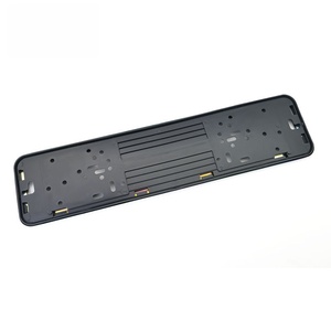 Cadre de plaque d'immatriculation, fabrication directe usine, norme européenne, support de plaque d'immatriculation en acier inoxydable bleu arc-en-ciel. - Product Image 6