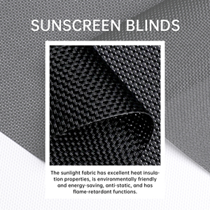 SAMADHI Bedroom Built-In Blackout Smart Roller <b>Shade</b> Manual Control <b>Window</b> Blinds - Product Image 2