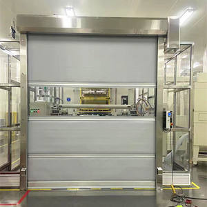 ประตูม้วนพีวีซีความเร็วสูงสำหรับอุตสาหกรรม ใช้ในคลังสินค้า กันน้ำและกันลม - Product Image 2