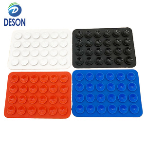 Deson Vuông 24 Hạt Xe Núi Máy Tính Bảng Máy Tính Điện Thoại Di Động Trường Hợp Silicone Cốc Hút Tùy Chỉnh Cắt - Product Image 3