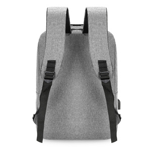 Zr002 15 Inch Không Thấm Nước Oxford Máy Tính Xách Tay Ba Lô Người Đàn Ông Bền Kinh Doanh Giản Dị Du Lịch Máy Tính Xách Tay Túi Xách Tay Sinh Viên Ba Lô Với USB - Product Image 3