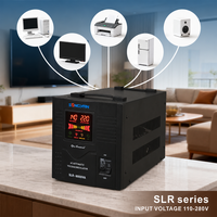 Régulateur de tension automatique numérique à affichage LED pour usage domestique, 220 V, 8000 VA, pour pompe à eau