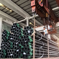 Tubería y Revestimiento con Rosca API 5CT EUE NUE, Tubo de Acero para Campos Petroleros J55 N80Q L80 13Cr