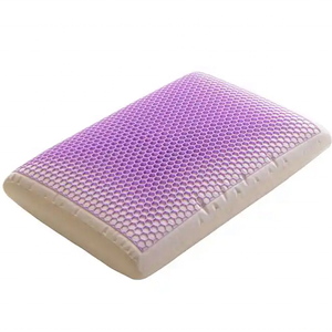 Belüftetes atmungsaktives Kühlgel Memory Foam Kissen Burger Kissen mit <span class=keywords><strong>Gel</strong></span> <span class=keywords><strong>Cooling</strong></span> TPE Deckschicht mit Bambus Außen koffern - Product Image 1