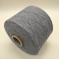 3/1 Grey Blend Polyester Spun Open End Cotton Yarn High Strength Cheap Melange Yarn