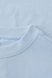 Camiseta personalizada de fabricante <span class=keywords><strong>OEM</strong></span>, Camiseta corta básica de algodón liso, camiseta para mujer Y2K, camiseta en blanco para bebé para mujer - Product Image 2