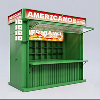 Conception de magasin écologique et imperméable en plein air pour les magasins de café, de bijoux, de jouets et de parfums