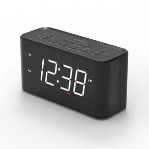 New made 2022 LED HD Screen FM/AM ,Dual alarm, Wake Alarm Clock Radio