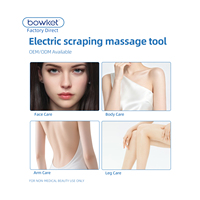 Masseur facial à micro-courant portable pour usage domestique avec fonction raffermissante et rajeunissante Bowket