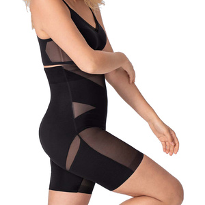 <span class=keywords><strong>Nylon</strong></span> de cintura alta, bragas transpirables de Control para mujer, corsé de cintura alta, ropa interior de nailon para mujer, ropa interior cruzada para mujer - Product Image 5