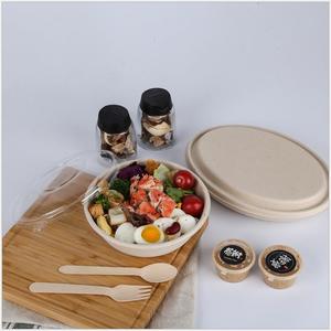 Plato de comida Biodegradable de fábrica, muchos años, <span class=keywords><strong>bagazo</strong></span>, plato de comida cuadrado desechable - Product Image 2