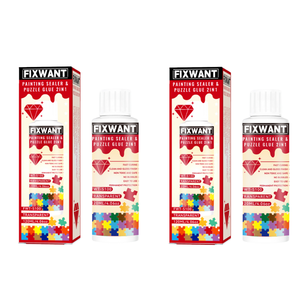 Sigillante per pittura diamantata da 120ml <span class=keywords><strong>colla</strong></span> per <span class=keywords><strong>Puzzle</strong></span> 2-in-1 a asciugatura rapida permanente Non ingiallita finitura lucida per artigianato fai da te - Product Image 1