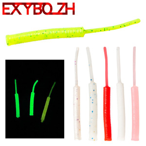 Señuelo blando YJL179 de 47 mm y 0.3 g con cola de aguja para pesca de lubina, señuelo artificial de fondo con forma de gusano. - Product Image 2