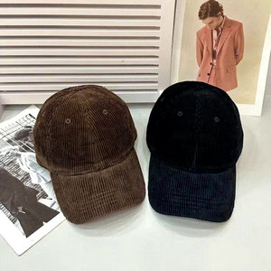 Gorra de Béisbol de Pana de 6 Paneles, Sin Estructura, con Logotipo y Color Personalizados, Hecha en Vietnam, para Adultos, para Invierno y Actividades al Aire Libre - Product Image 1