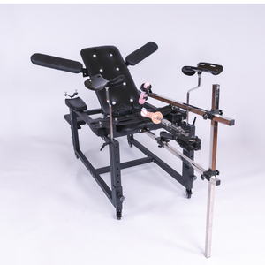 Grande chaise de sexe BDSM avec machine à sucer jambe ouverte écarteur cadre de retenue jouets pour Couples femmes <span class=keywords><strong>Gay</strong></span> adultes jeux - Product Image 1