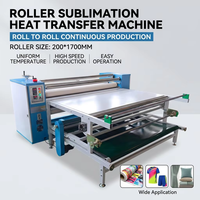 Nouvelle Presse à Chaud Électrique Automatique à Sublimation 200x1700mm pour Transfert à Plat sur Tissus, Vêtements, Cordons et Rubans – Vente en Gros