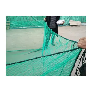 Aquaculture cage à poisson filet flottant ouganda longue cage de pêche cage d'élevage pour poissons