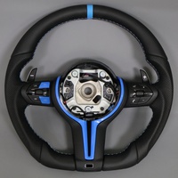 Volant de direction automobile bleu en gros pour BMW F10 F20 F30 F32 F36 F80 M3 M4 M5 M6 E70 E90 E91