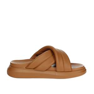 รองเท้าแตะสตรีแบบสวม SASS240757 หนังแท้ สวมใส่สบายสำหรับอยู่บ้าน - Product Image 4