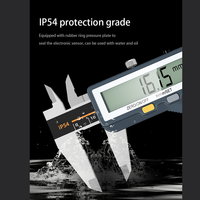 Calibre numérique IP54 en acier inoxydable avec transfert de données LED / Calibrador Digital 150mm 200mm 300mm