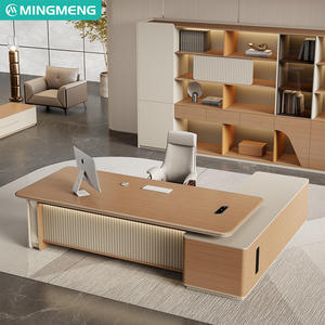 ชุดโต๊ะทำงานผู้บริหาร ดีไซน์ทันสมัย คุณภาพสูง หรูหรา - Product Image 4