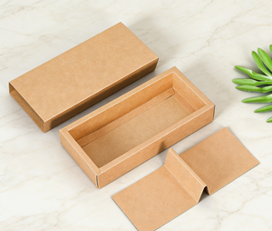 Kraft Paper Drawer Gift <b>Box</b> with Sponge Lining High-End Eco-Friendly & Sturdy Vietnam for Certified Luxury Packaging - Product Image 4
