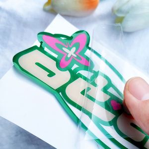Autocollant en résine époxy 3D personnalisé avec impression de logo d'entreprise, dôme en cristal - Product Image 4