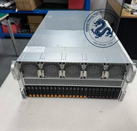 Serveur GPU Super-micro 5U SYS-521GE-TNRT, double processeur Xeon de 5e génération, 10 accélérateurs PCIe5.0, DDR5 LLM, pour le rendu, les applications médicales et le calcul HPC