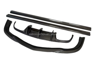 Kit de Carrocería de Fibra de Carbono Prefacelift para C63 W204 2009-2011, Piezas de Auto RCF-MBC63204BK-09 - Product Image 5