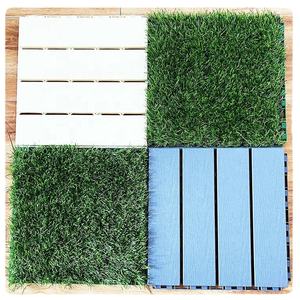 Azulejos de césped artificial cuadrados entrelazados modulares - Product Image 6