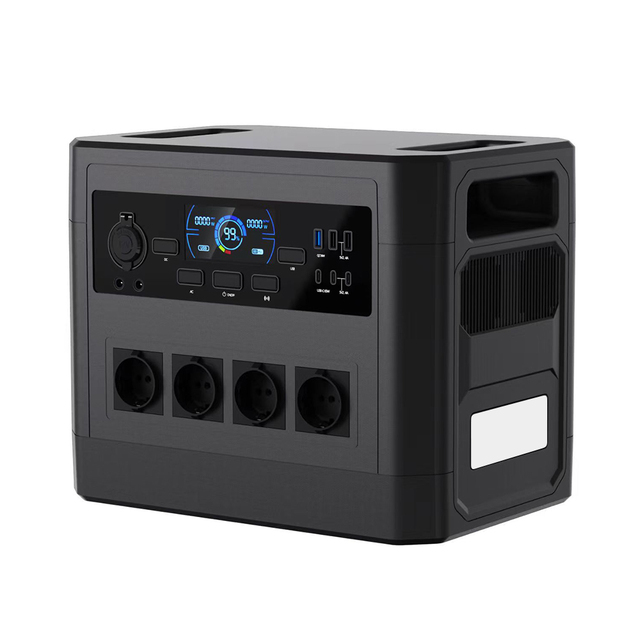 2000W 2016Wh Lifepo4 Battery Camping Outdoor Generator Portable Power Station Charging Solar Panels Bank Portable Power Station