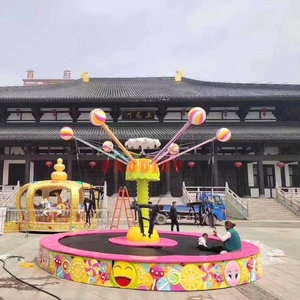 Parc d'attractions intérieur pour enfants, trampoline sautant à l'élastique pour 6 personnes - Product Image 2