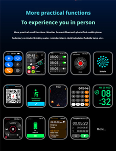 Thể thao ngủ ECG App SpO2 nhịp tim và không thấm nước Bluetooth cuộc gọi quản lý căng thẳng tiên tiến sức khỏe và thể dục Smartwatch - Product Image 6