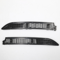 Convient pour Tesla Model 3 Highland mis à jour, filet anti-insectes amovible, protection de l'aération, ensemble de 2 pièces avec noir mat.