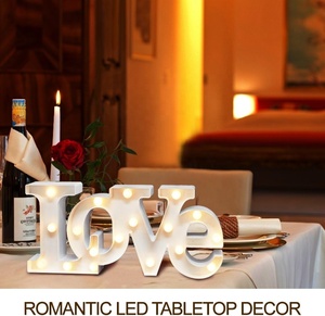 <span class=keywords><strong>Letras</strong></span> de Neón LED con el Símbolo del Amor, Letreros Personalizados en 3D de Metal Galvanizado Ecológico, Decoraciones para el Día de San Valentín y Bodas - Product Image 2