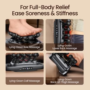 Pistol Pijat Fascia Multi-Kepala 16 Head Strong 35kg Power, Pijat Tubuh Handheld Deep-Strike Fascial Massager - Product Image 3