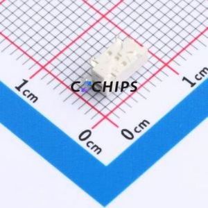 TSC02-TDW1EH3.5 Tactile Switch SMD,7.7x3.5mm Switch Single Pole Single Throw Rectangle Button 1.8N Horizontal Mount - Product Image 2