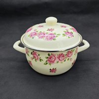Senny personnalisé produits bon marché produits en gros vente turc émail cafetière porcelaine émail pot à soupe émail profond pot à frire