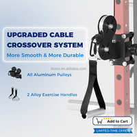 Station de musculation multifonction Zoshine en acier, machine d'entraînement complet pour la musculation des pectoraux, des bras et du corps