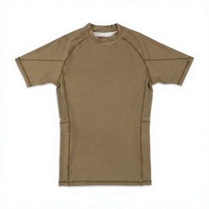 Haut de compression personnalisé pour BJJ, Jiu Jitsu No Gi, Rash Guard, entraînement MMA, t-shirt de performance, vêtements de sport à séchage rapide - Product Image 1