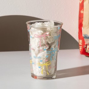 Personnalisé Coréen Mignon Arc Rose Transparent Monocouche Tasse En Verre Ins En Gros Café Verres Tasses À Jus - Product Image 3