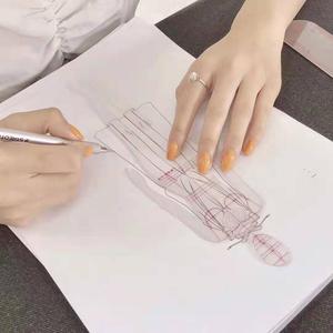 Modello di disegno di figura per gli strumenti di misurazione per disegnare disegni di moda - Product Image 4