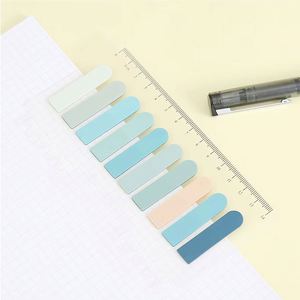 200 Sheet Color PET Self-Adhesive Memo Pad Sticky Notes <b>Bookmark</b> Marker Office School Supplies Memo Sticker Paper - Product Image 4